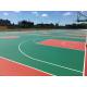 Outdoor Seamless Basketball Court Flooring For Multi Purposed Surface Refresh Contracting