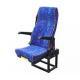 Floor Mounted Folding Bus Seat Strong Steel Frame