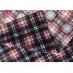 Printed 100% Polyester Tricot Knit Fabric Non Stretch Brushed Fabric For Garment