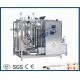 SUS304 Plate Milk Processing Equipment , PID Control Milk Pasteuriser Machine