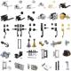 Mortise Door Lock Set Stainless Steel Modern Entrance Door Pull Handle Metal Door Lock