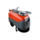 Eco Friendly Floor Scrubber Dryer Machine With Brush / USA Rubber Blade
