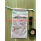 Fashion CPE Rope Drawstring Plastic Bags For Ladies Lipstick / Watch / Scarf Packaging