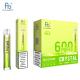 Tobacco Flavored 600 Puff Vape E Liquid Vape Disposable Rechargeable 5%/2% Nicotine Salt