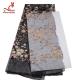 Wholesale African French Black Flower Sequin Lace Fabric For Wedding Garment