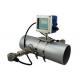 Transit Time Fixed Insertion Ultrasonic Magnetic Flow Meter For Slurry / Sewage