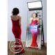 Wedding Party Mirror Touch Screen Self Service Kiosk With LED Lamp