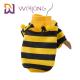 Apis Florea Pet Clothing Strip Bee Funny Costume Dog Hoodie Clothes