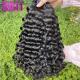 Peruvian Human Hair Bundles , Peruvian Water Wave Hair Customized Style