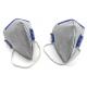 Grey Color FFP3 Dust Mask , FFP3 Respirator Mask Non Woven Fabric Material