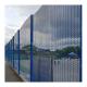 Galvanized PVC Coated Clear View 358 Fence Panels for Airport Railway Prison Security