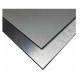 ZWM Aludong PVDF Aluminum Composite Panel Brushed Silver ACP Strong Weather Resistance