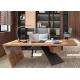 Classic Manager Office Furniture / Wood Office Desk For Senior Executives Office
