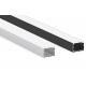 65mm x 35mm Aluminum Profile LED Linear lighting with Led Strip Recessed Type with PC or Milky Cover
