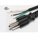 3 Prong US Standard UL Approved Power Cord  for Home Appliance Power
