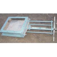 Powder Mixing Machine Manual Spiral Gate For Dry Discharging Device