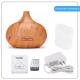 FCC 500ml Remote Control Cool Mist Ultrasonic Aromatherapy Diffuser With Mute Design