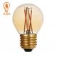 G45 led filament bulb amber 220-240V E27 led light bulb 4W led bulb