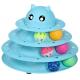 Interactive Cat Toy Roller 3-Level Turntable Amazon Fun Mental Physical Exercise Puzzle