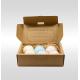 Custom Print Luxury Cardboard Paper Custom Brown Kraft Bath Bombs Set Packaging Boxes