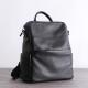 OEM Black Genuine Leather Backpack 30cm 32cm Small Soft Leather Backpack
