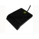 USB Single ID / ATM Card / CAC / contact IC Card Reader (ZW-12026-1-Black) 