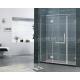 Customized Frameless Hinged Shower Door 6MM Clear Glass With 180 Degree Stainless Hinge