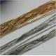Wholesale fashion 2 mm width decorative iron gold & nickel metal chains for bags