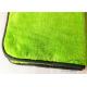 Green Plush Buffering Towel / High Absorbtion Microfiber Dusting Cloth For Windows Glass