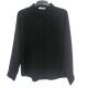 Ladies Fashion Plus Size Long Sleeve black color Tops Custom Design Multi Size Soft Feeling