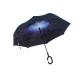 Inverted Cars C Handle Windproof Reverse Umbrella Double Layer 49 Arc Inside Out