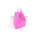 Soft fashion silicone backpack children girls shoulders bag custom and whoelsale