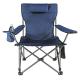 600D Fabric Portable And Stowable Adjusted Frame Beach Metal Fishing Chair With Carry Bag