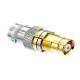 1.6/5.6 jack to BNC jack coaxial adapter female to male straight 75ohm