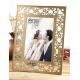 Durable Brass And Glass Picture Frame Compliment Any Decor 180*230*15MM Size