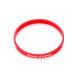 202*6*2mm tiny style ink filled adult red promotional wrist bands