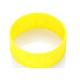1 Inch Extra Wide Logo Engraved No Color Custom Silicone Rubber Wristbands