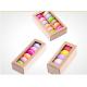 Customized High Quality 12 Macaron up and Bottom Cover Packaging Box