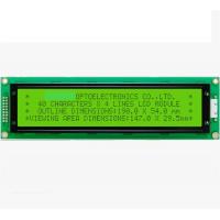 4004 16x2 Monochrome Lcd Display Panel STN Yellow Green Cob Large 40x4