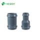 Surface Type with Rubber Type Different Size Light Grey Plumbing Fitting PVC Fitting DIN Fitting
