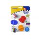 Food Grade Plastic Rattle Toys For Infants , Baby Teethers And Soothers