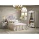Exquisite Design and Workmanship for Lovely Girls Bedroom Furniture set in White Color