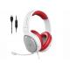 Iron Mask White USB Headset CE ROHS Certificate For PC