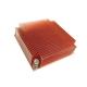 CNC Precision Maching Processing Copper Soldering Heat Sink For Industrial Server