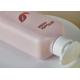 Square Frosted HDPE Plastic Lotion Bottle For Body Wash Shampoo 610ml
