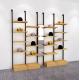 Free Combination Wooden Display Showcase , Simple Wood Hat Display Stand