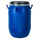 60 Litre HDPE Open Top Blue Plastic Drum