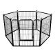 120cm 6 Tablets Dog Playpen Barrier SGS Dog Cage Fence Indoor
