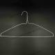 18inch Notched Shape Wire Shirt Hangers For Laundry Shop