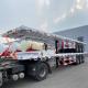 50T Load Capacity Mechanical Suspension 3 Axle 40 FT Flatbed Container Semi Trailer